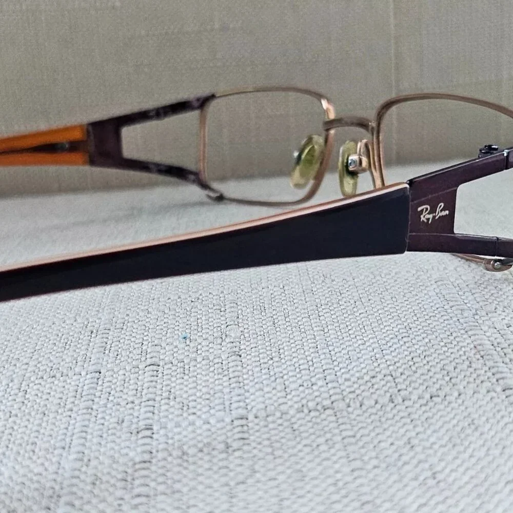 Ray-Ban Youth Eyeglasses Frame Titanium Brown Tone Glasses 47[]15 125